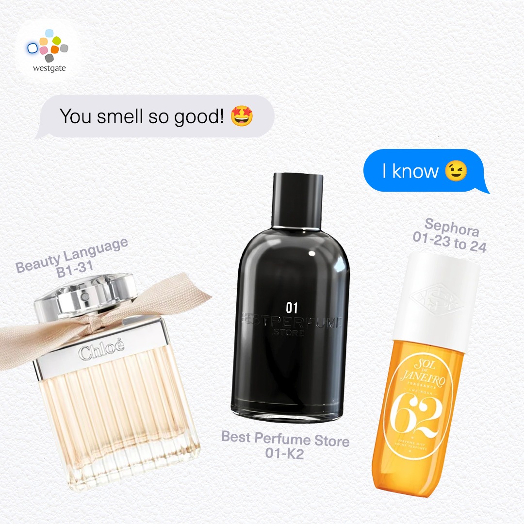 A bottle of perfume, symbolizing a signature scent.