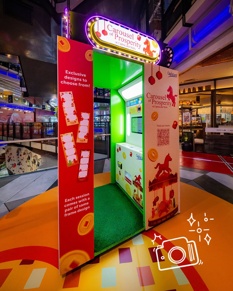 Festive photobooth for Chinese New Year memories