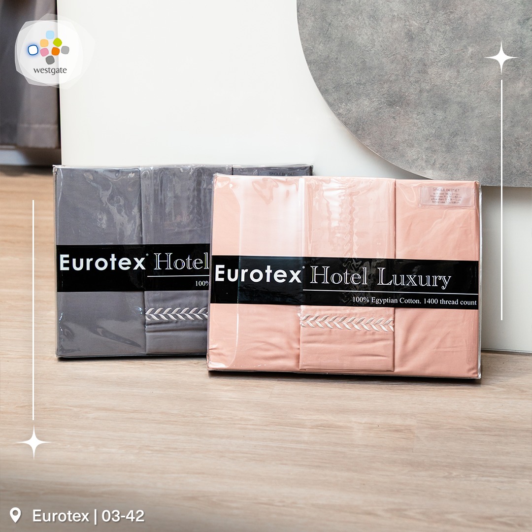 Comfortable bedroom with fresh sheets