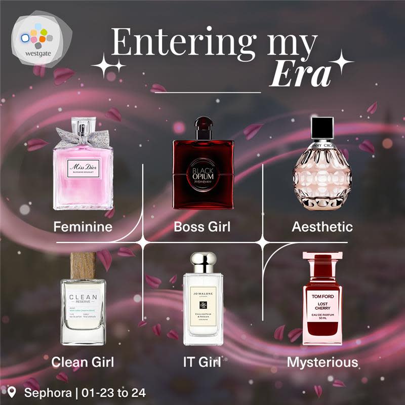 Elegant perfume bottle representing a signature scent