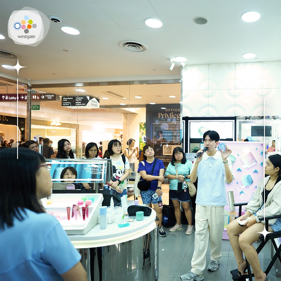 LANEIGE sleep care range on display at the workshop