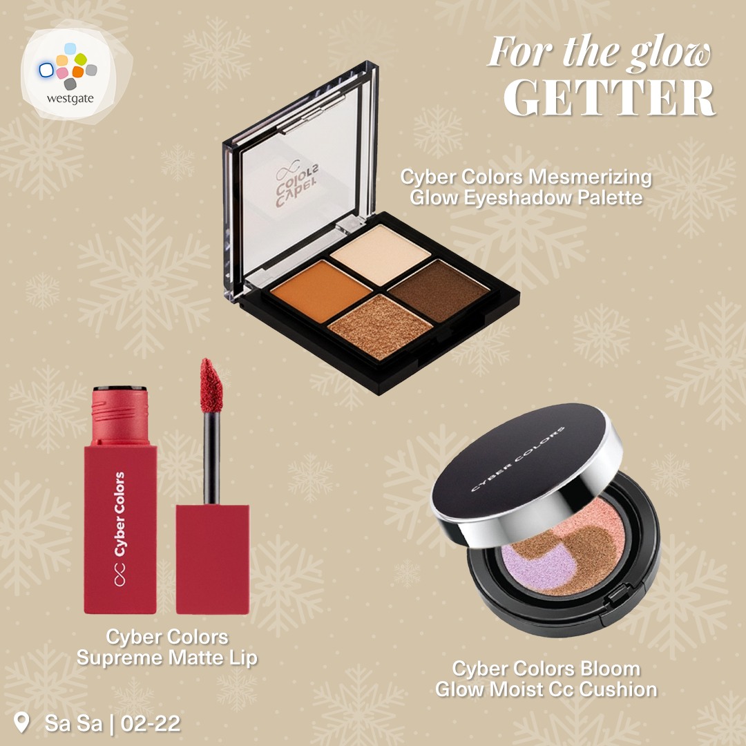 Elegant handbag or accessory display for a festive gift