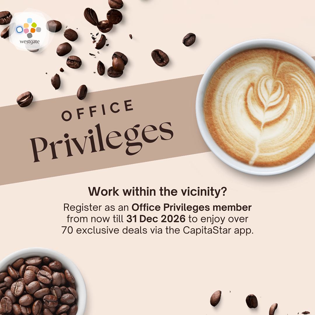 A professional workplace setting representing office privileges and lifestyle rewards.