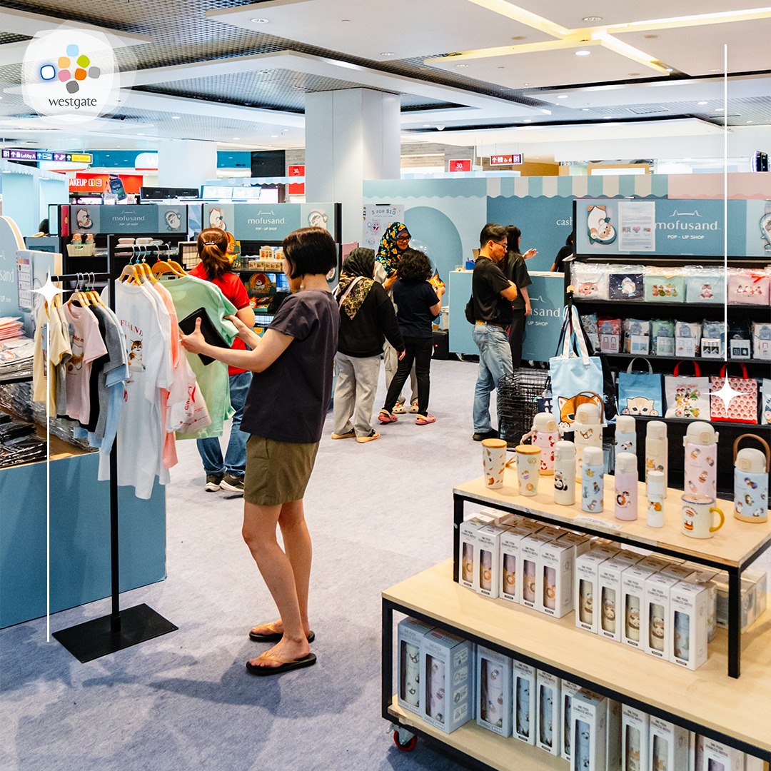 A collection of Mofusand themed homeware items